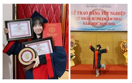 Ca sĩ vừa tốt nghiệp đại học ở tuổi 41 là ai?