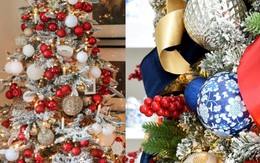 Những cách trang trí cây thông Noel dành cho phòng khách khiến nhà cửa ấm áp