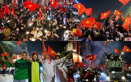 Biển người đi “bão” mừng đội tuyển U22 Việt Nam vô địch SEA Games 33