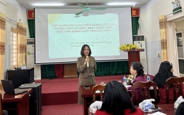 Tăng cường năng lực truyền thông cơ sở về bình đẳng giới, kiểm soát mất cân bằng giới tính khi sinh