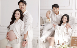 MC Thùy Linh lần đầu khoe bụng bầu bên chồng kém 5 tuổi