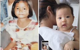 H'Hen Niê gây chú ý khi khoe con gái 3 tháng tuổi giống mẹ