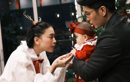 Con gái Ngô Thanh Vân gây chú ý trong tiệc mừng Giáng sinh đầu tiên