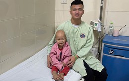 MS 1054: Con trai 3 tuổi bị ung thư, người cha đơn thân nghèo khó mong sự giúp đỡ từ cộng đồng