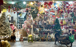 Phố Hàng Mã 'khoe' diện mạo mới trong ngày Noel