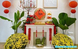 Những món đồ trang trí không thể thiếu cho Tết Dương lịch