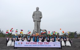 Lễ cưới đặc biệt của 11 cặp đôi công nhân Nghệ An