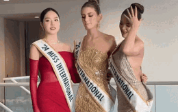 Khoảnh khắc 3 Hoa hậu Quốc tế chung khung hình 'gây sốt' fan sắc đẹp