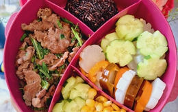 Tự nấu cơm mang đi làm, mẹ 8X giảm 15 kg sau 9 tháng