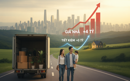 Tích cóp 12 năm được 3,6 tỷ đồng để mua nhà, nhưng giá nhà tăng 4 tỷ sau 2 năm