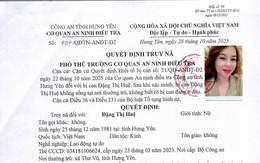 Công an Hưng Yên kêu gọi bị can Đặng Thị Huệ ra đầu thú để hưởng khoan hồng