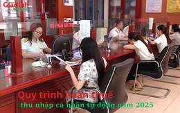 Quy trình hoàn thuế thu nhập cá nhân tự động năm 2025