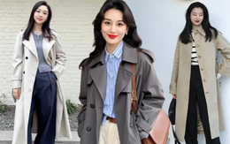 4 bí quyết giúp phụ nữ trung niên trông thật thời thượng và khí chất khi mặc trench coat dáng dài