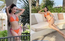 Hoa hậu quê Khánh Hòa khoe bộ bikini chào hè nóng bỏng