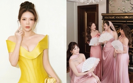 Sắc vóc 'nữ đại gia' Vbiz sở hữu bộ kim cương khủng vừa nhận được hoa cưới trong hôn lễ Hồ Quỳnh Hương
