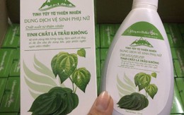 Bất chấp 'lệnh' thu hồi để tiêu hủy do không đạt chất lượng, dung dịch vệ sinh Collagen Italia Slim trầu không vẫn được bán tràn lan