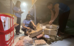 Đón lõng xe tải đang lưu thông, hàng ngàn sản phẩm sữa bột, thực phẩm chức năng và thực phẩm bẩn được ngăn chặn