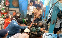 Nghẹt thở giải cứu hai bố con bất tỉnh, thiếu oxy khi rơi xuống giếng sâu