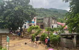 Mưa lớn khiến nhiều người mất tích ở Bắc Kạn