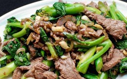 Vì sao xào thịt bò để lửa nhỏ dễ bị dai?
