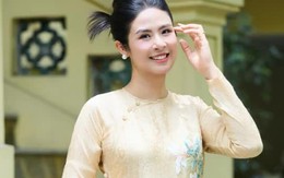 Ngọc Hân vẫn thon thả dù mang bầu 6 tháng