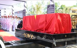 Lễ an táng nguyên Chủ tịch nước Trần Đức Lương tại Quảng Ngãi