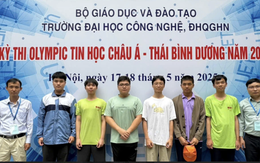 Việt Nam giành 6 Huy chương Olympic Tin học châu Á Thái Bình Dương
