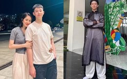 Chiều cao ở tuổi 12 gây ngạc nhiên của con trai Lê Phương - Quách Ngọc Ngoan