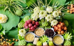 Chị em đua nhau khoe mâm cúng Tết Đoan ngọ đẹp và công phu