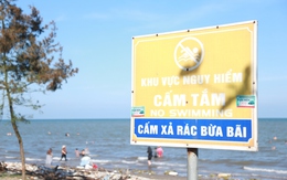 Bơi ở Rạng Đông, Nam Định: Trò chơi 'sinh tử' nơi bãi biển tự phát