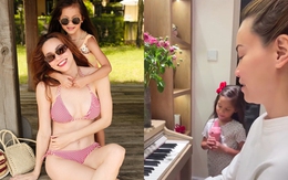 Lisa - con gái Hồ Ngọc Hà khoe giọng hát bằng tiếng Anh siêu đáng yêu