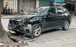 Hà Nội: Nữ sinh bị đứt 'lìa chân' sau va chạm với ô tô BMW trên phố