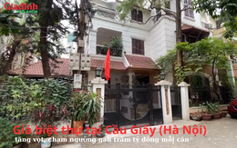 Giá biệt thự tại Cầu Giấy (Hà Nội) tăng vọt, chạm ngưỡng gần trăm tỷ đồng mỗi căn