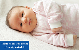 Cách chăm sóc trẻ bị rôm sảy tại nhà