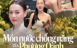 Học Phương Oanh cách làm các loại 'nước chống nắng', trắng da từ bên trong, cho một mùa hè da đẹp dáng xinh