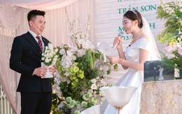 Lấy anh hàng xóm, cô dâu đọc lời thề nguyện khiến chú rể hết cười lại khóc