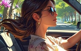 Phát hiện anh rể nuôi "bé ba" qua bức ảnh cô sinh viên của mình sống ảo bên chiếc bọc vô-lăng màu hồng