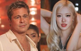 Brad Pitt xuất hiện cùng Rosé (BlackPink)