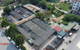 Hà Nội: Hàng ngàn m2 đất dự án chậm triển khai biến thành bãi xe, sân thể thao tại quận Hoàng Mai
