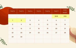 Chi tiết lịch nghỉ Lễ Quốc khánh 2/9/2025 dài 4 ngày