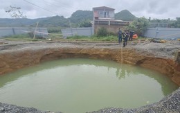 ‘Hố tử thần’ nuốt người đi xe máy có thể thuộc hệ thống ngầm phức tạp
