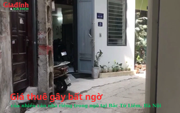 Giá thuê gây bất ngờ của nhiều căn nhà riêng trong ngõ tại Bắc Từ Liêm, Hà Nội