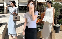 Chân váy dài phối với 5 mẫu áo hè này là chuẩn nhất, giúp nàng mặc đẹp mọi hoàn cảnh