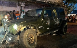Vụ xe Jeep tông 3 người thương vong ở TPHCM có liên quan chủ quán bar?