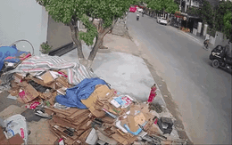 Hoảng hồn cảnh xe máy phóng như 'bay', va chạm xe tải khiến 3 người thương vong ở Hải Phòng