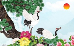 Cách đặt tranh con hạc trong nhà để thu hút tài lộc