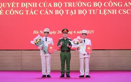 Phó Giám đốc Công an Tuyên Quang, Hòa Bình cùng được bổ nhiệm làm Phó Tư lệnh CSCĐ