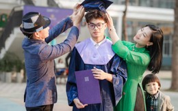 Con trai NSND Xuân Bắc hào hứng khoe kết quả thi tốt nghiệp THPT