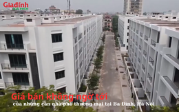 Giá bán không ngờ của những căn nhà phố thương mại tại Ba Đình, Hà Nội