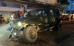 Bắt giam tài xế lái xe Jeep tông chết hai mẹ con ở TP.HCM